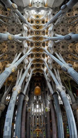 La Sagrada Familia by Antonio Gaudi, Barcelona.